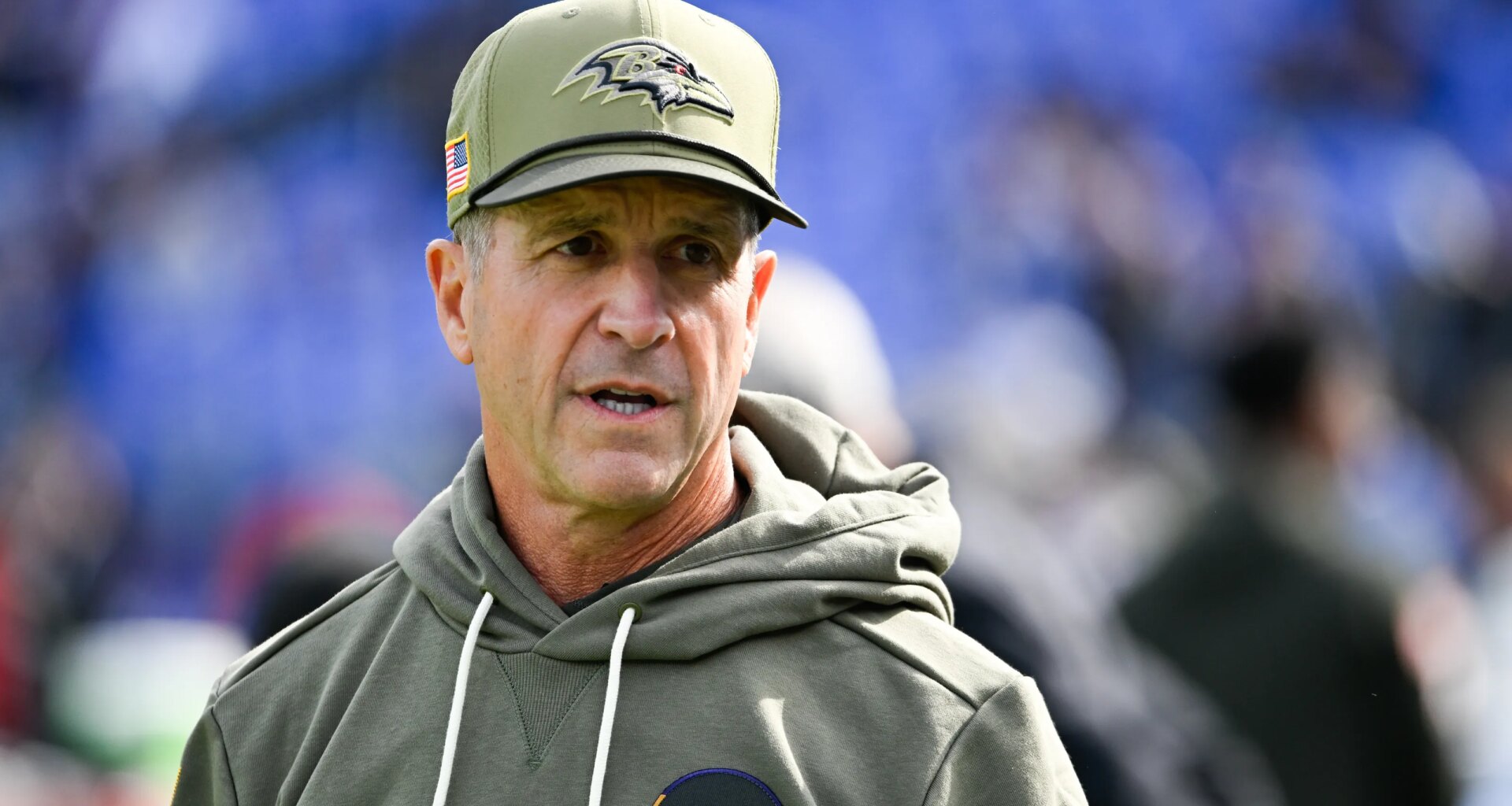President Donald Trump implores New York Giants to hire John Harbaugh