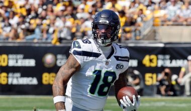 Seahawks TE Elijah Arroyo to off IR, practices Wednesday
