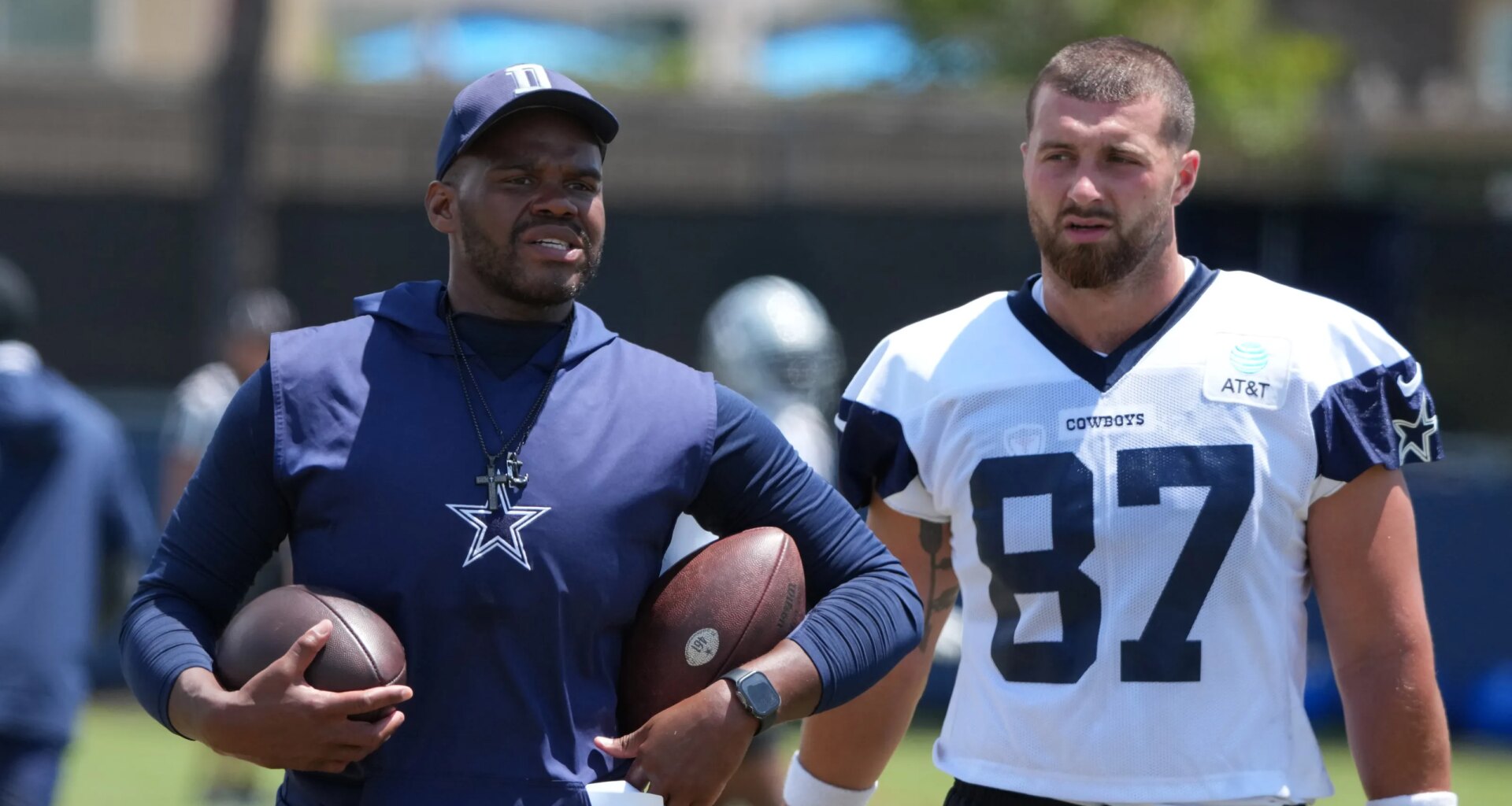 Cowboys' Lunda Wells interviews for OC position