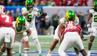 Oregon QB Dante Moore addresses 2026 NFL draft decision