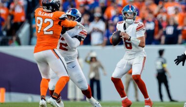 Giants' Jermaine Eluemunor vows to 'pull a Kanye' if Jaxson Dart doesn't win ROY