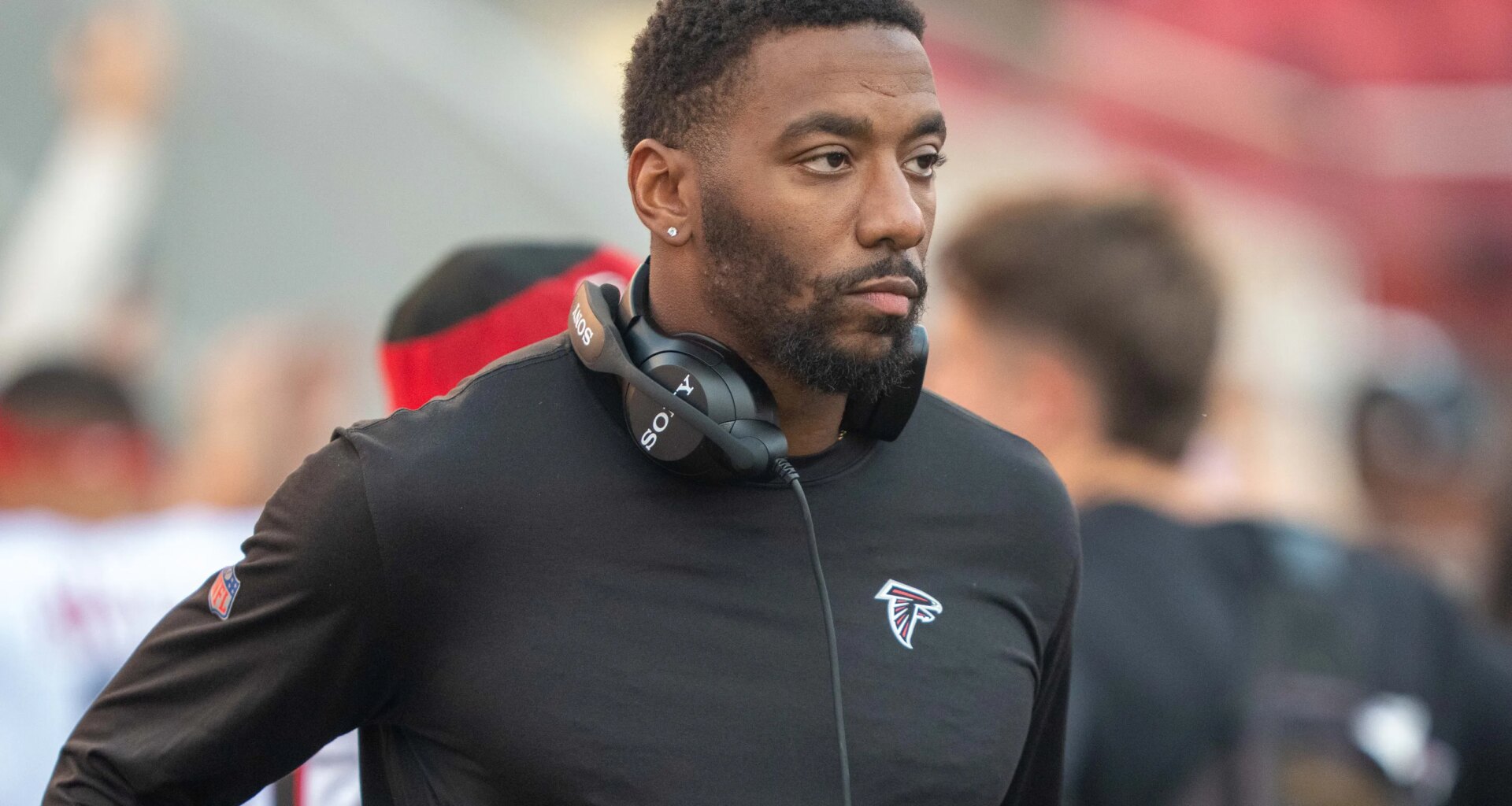 Request interview with Falcons' D.J. Williams