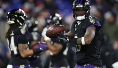 Where Ravens offensive players ranked in NFL this season