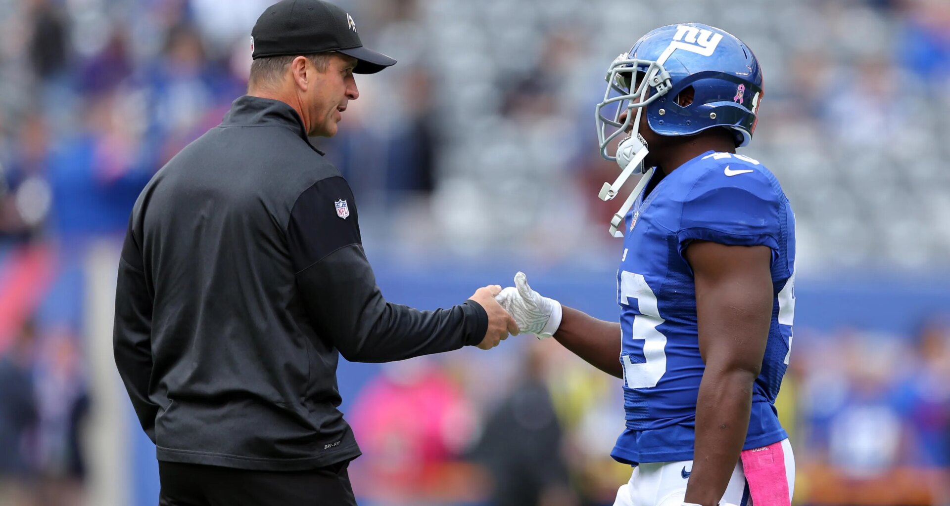 New York Giants remain favorites to land John Harbaugh as head coach