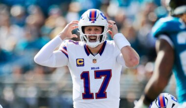 Bills' Sean McDermott, Josh Allen locker room speech post-Jaguars win