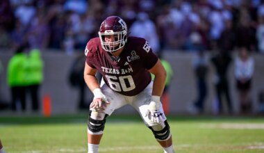 A&M OT Trey Zuhn III officially declares for the 2026 NFL Draft