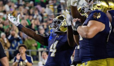 Post-Dante Moore decision, Saints pick Jeremiyah Love