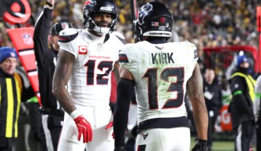 Key player for the Houston Texans set to miss game against Patriots