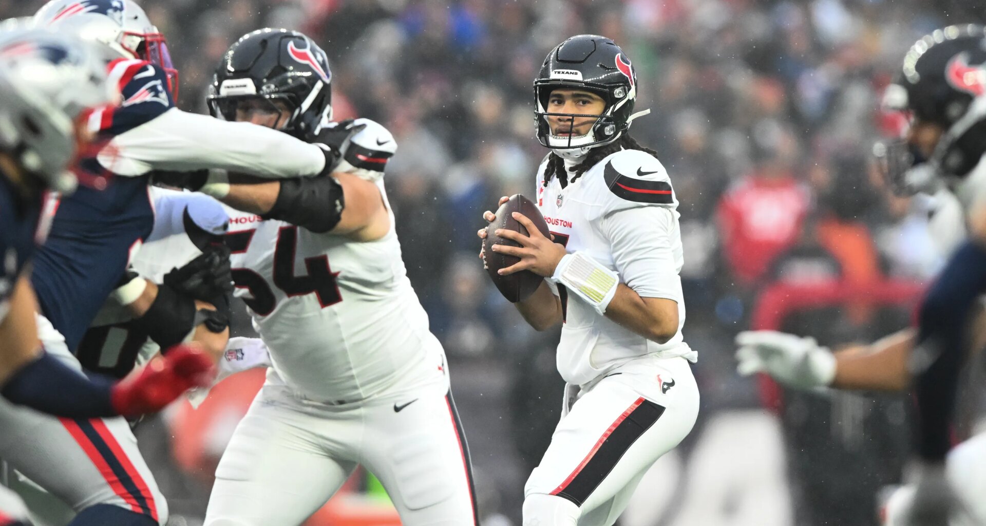 Top & Bottom offensive players in loss vs. Patriots