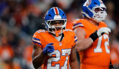 Denver Broncos injuries: J.K. Dobbins watch begins