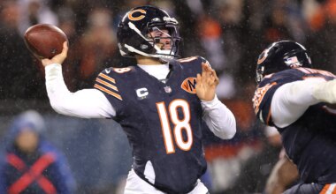 Bears RT Darnell Wright had high praise for QB Caleb Williams