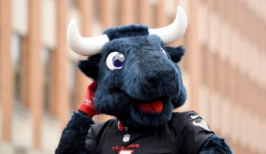 Texans' mascot Toro tries to break Terrible Towel curse