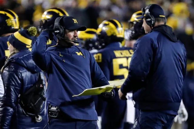 Michigan defensive coordinator Jesse Minter
Syndication Detroit Free Press