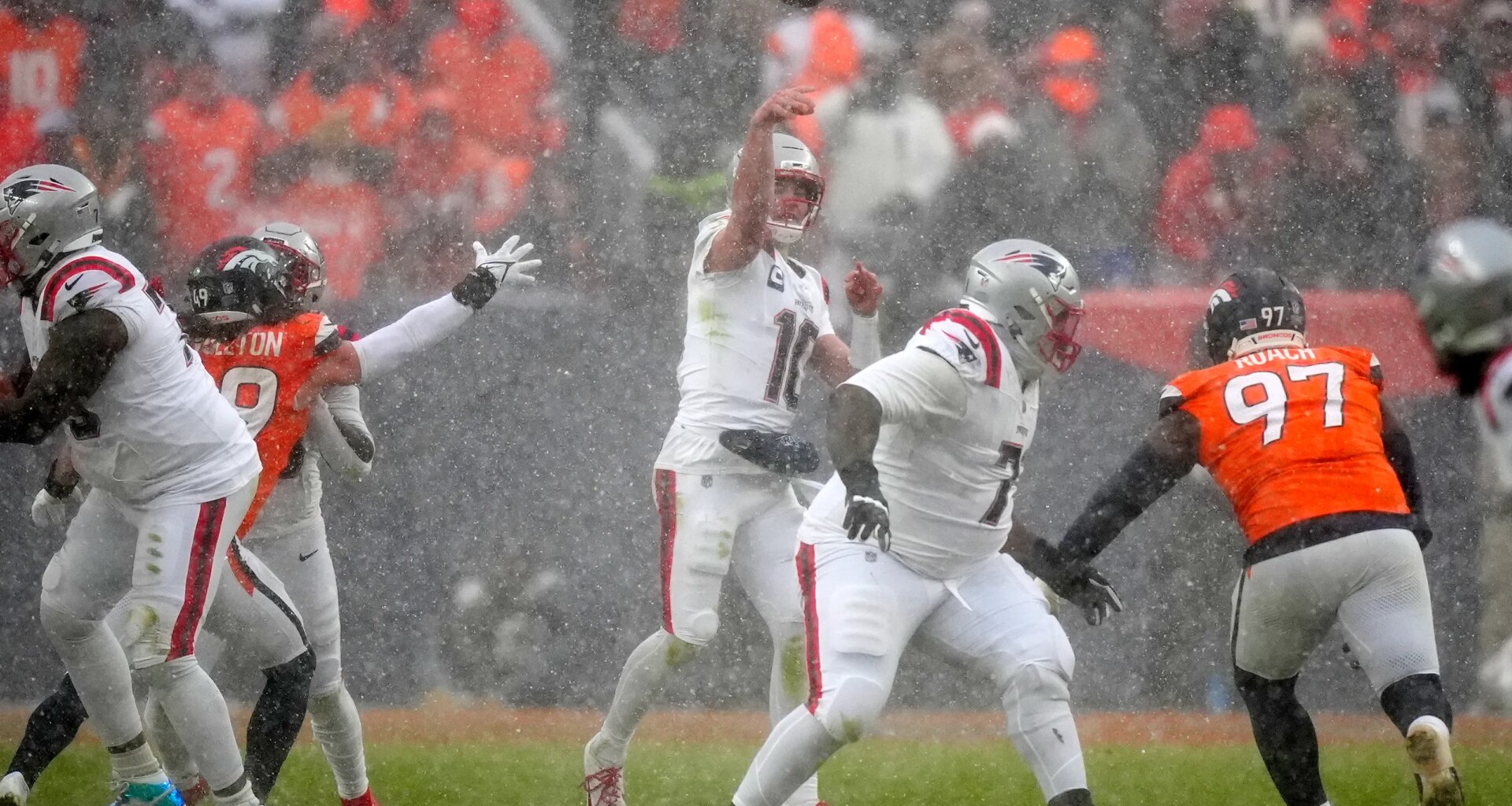 Denver's snow ruined the Patriots vs. Broncos AFC Championship Game
