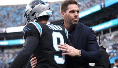 Panthers GM Dan Morgan explains what he'll be looking for while exploring QB options