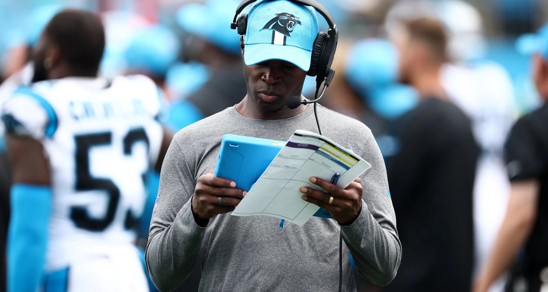 New report may shed light on where Panthers DC Ejiro Evero stands in HC search