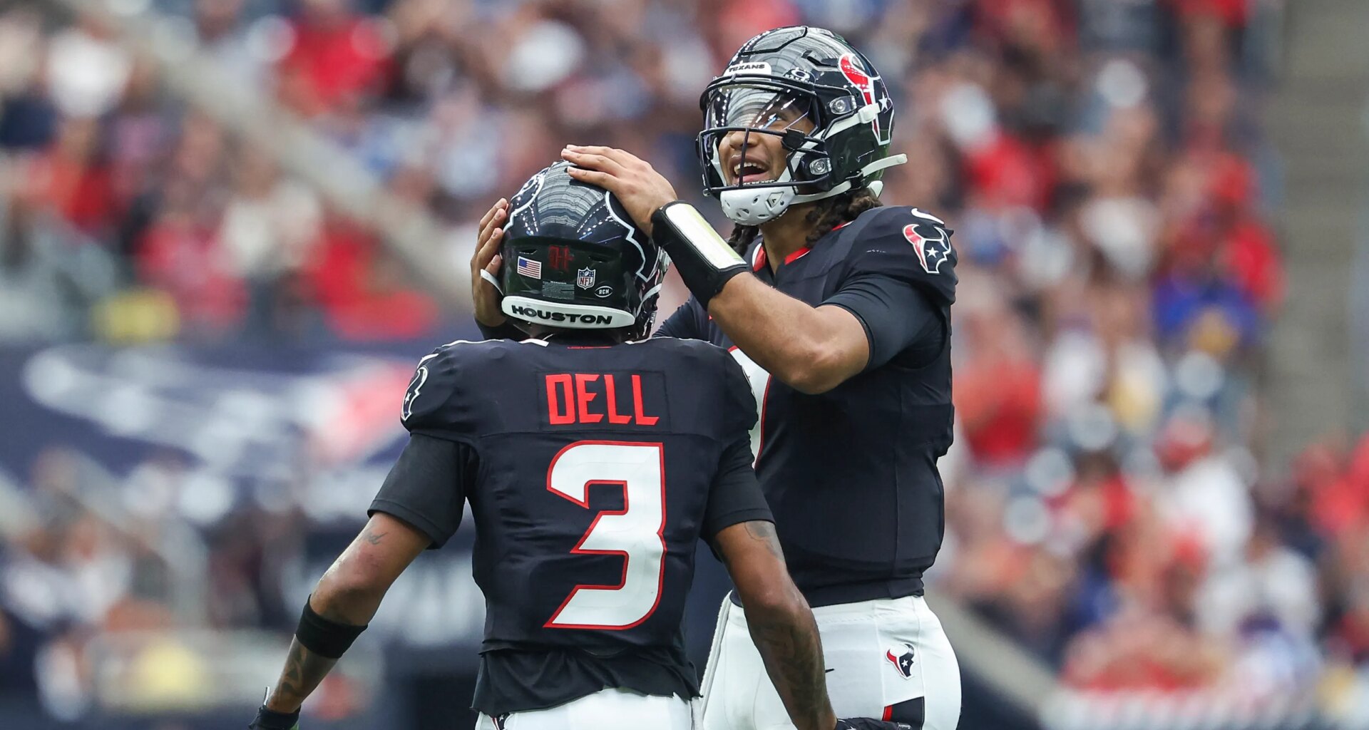 Texans WR Tank Dell defends QB C.J. Stroud after struggling postseason