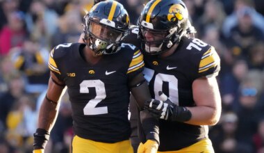 No. 83, Iowa G Beau Stephens