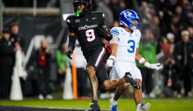 No. 82, Cincinnati WR Jeff Caldwell