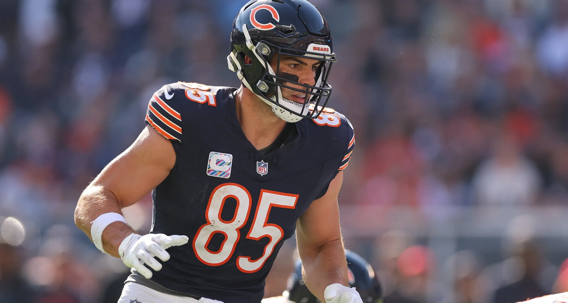 Panthers considered top trade destination for Bears TE Cole Kmet