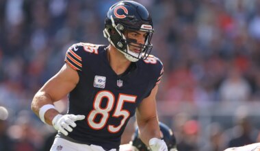 Panthers considered top trade destination for Bears TE Cole Kmet