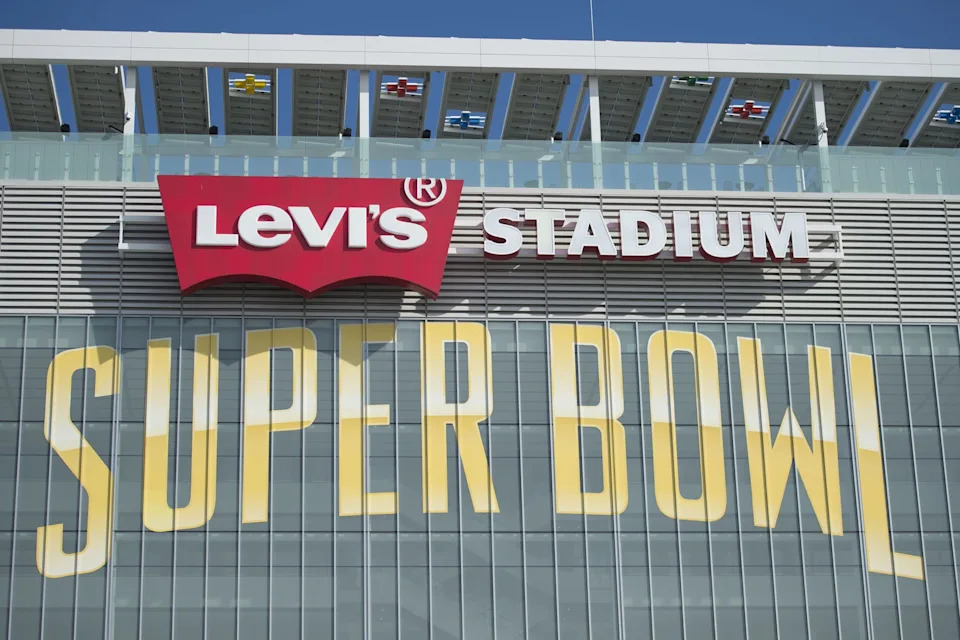 Levi's Stadium previously hosted the Super Bowl in 2016, as seen here.
