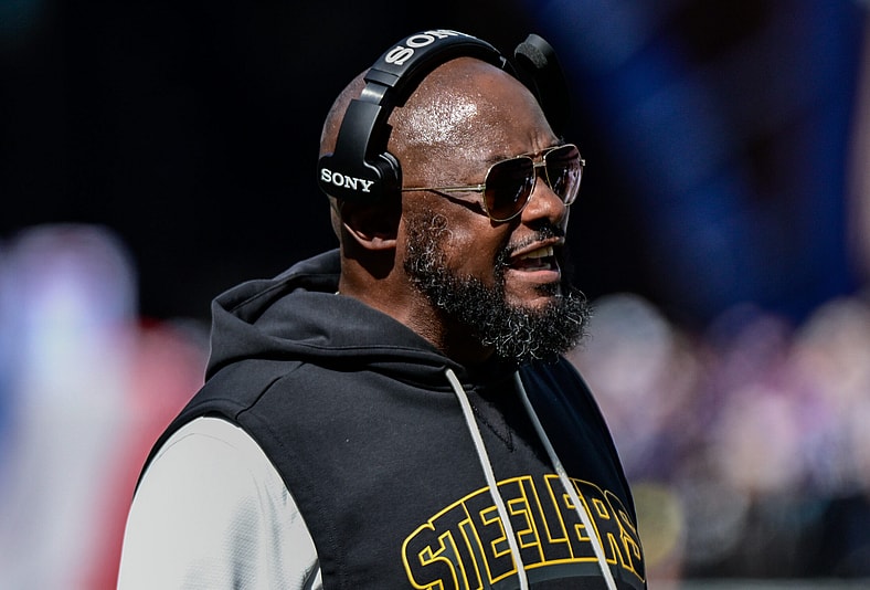 Steelers head coach Mike Tomlin