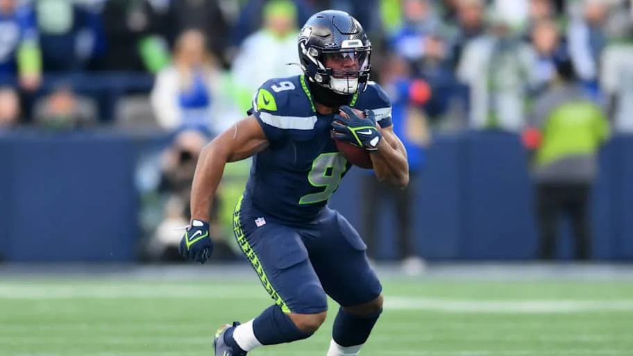 Seattle Seahawks running back Kenneth Walker III