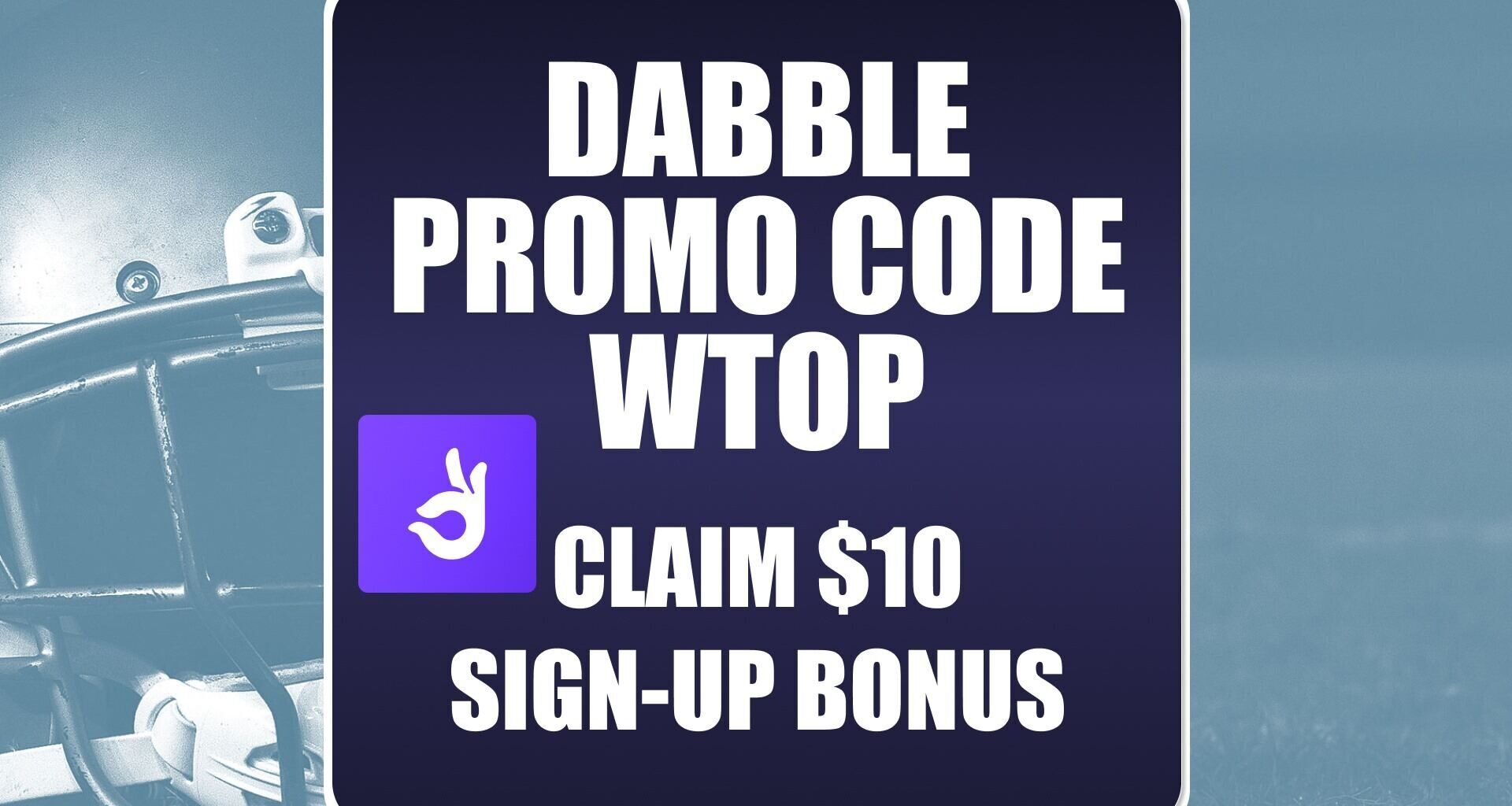 Dabble Promo Code WTOP: Claim $10 Bonus for NFL Playoffs Sunday