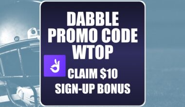 Dabble Promo Code WTOP: Claim $10 Bonus for NFL Playoffs Sunday