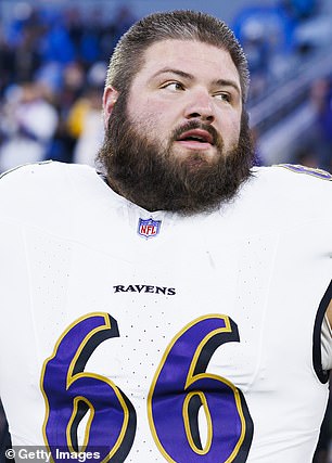 It has been a difficult year off the field for the offensive guard, who played five years in Baltimore