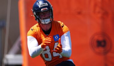 Broncos elevate WR Elijah Moore, TE Caleb Lohner vs. Bills