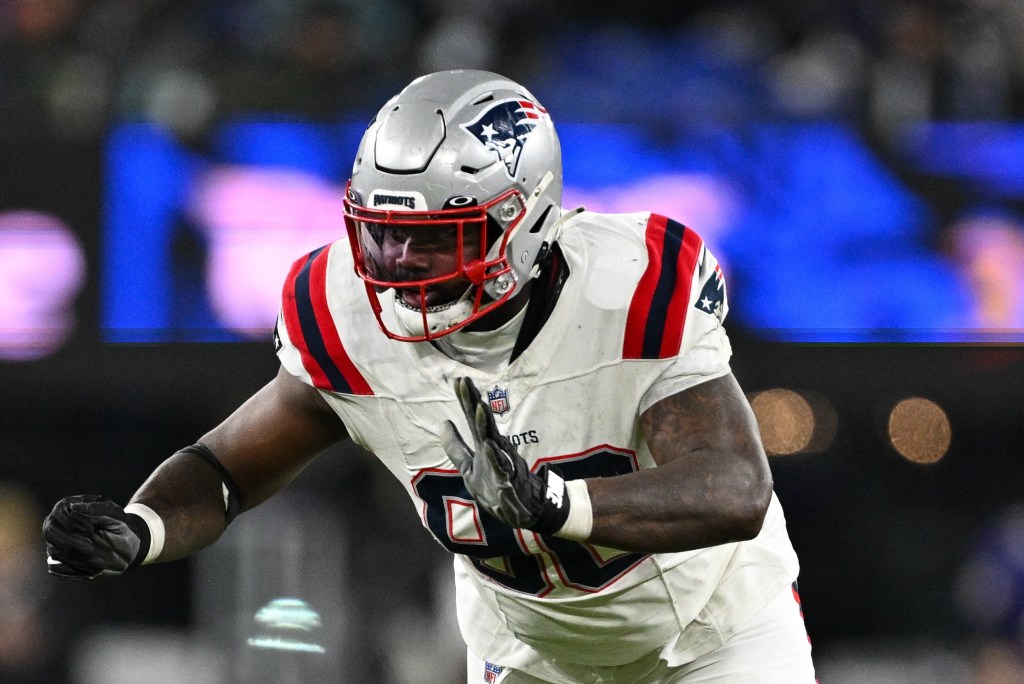 Patriots DL Christian Barmore reportedly facing domestic violence charge