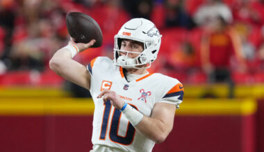 Broncos QB Bo Nix expects to recover from broken ankle in '4-to-6 weeks,' says 'nothing predisposed' with injury
