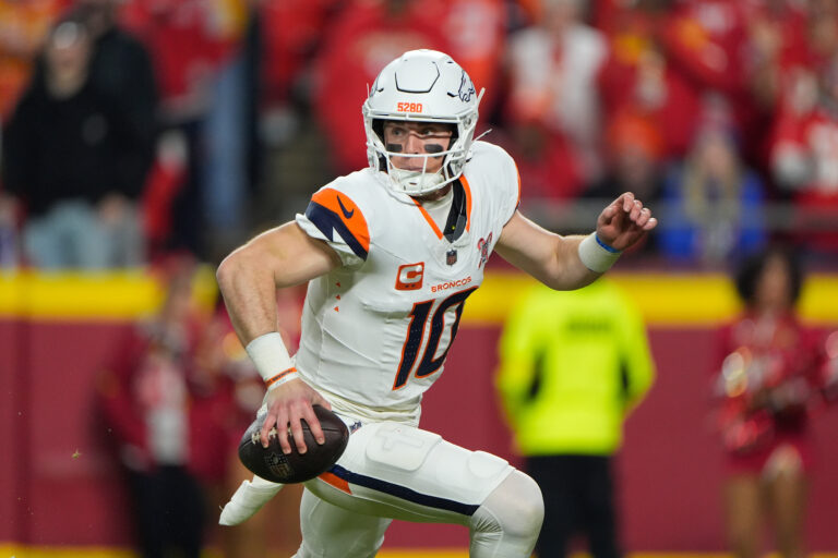 Broncos' Bo Nix says his broken ankle won't affect his offseason or hinder him once it heals