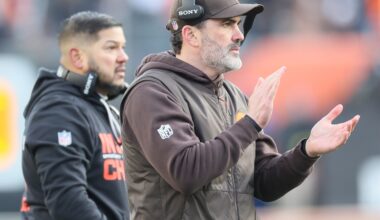 Shedeur Sanders ‘learned a lot from’ Kevin Stefanski, who could be fired by Monday morning; Stefanski mum