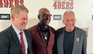 Joe Montana, Jerry Rice, Steve Young shine at 'Rise of the 49ers' premiere