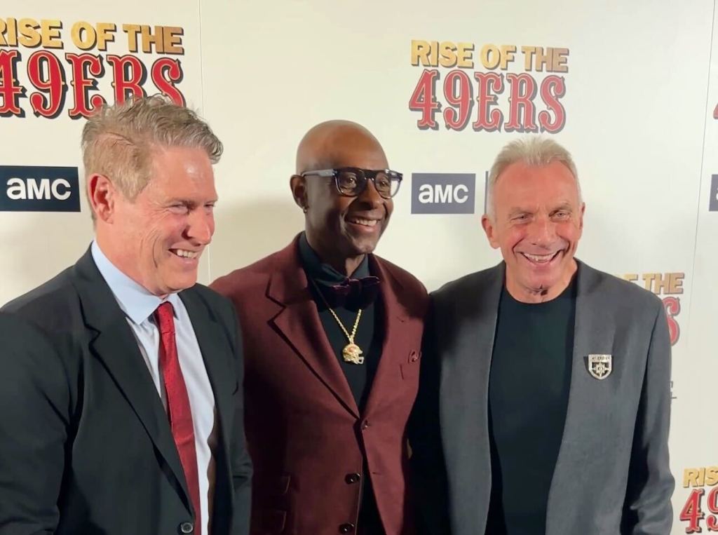 Joe Montana, Jerry Rice, Steve Young shine at 'Rise of the 49ers' premiere
