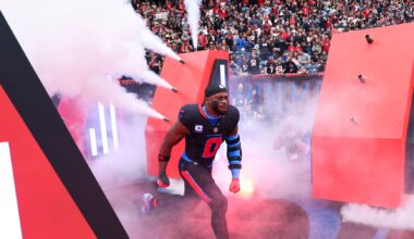 Report: Texans' Azeez Al-Shaair fined for eye-black message