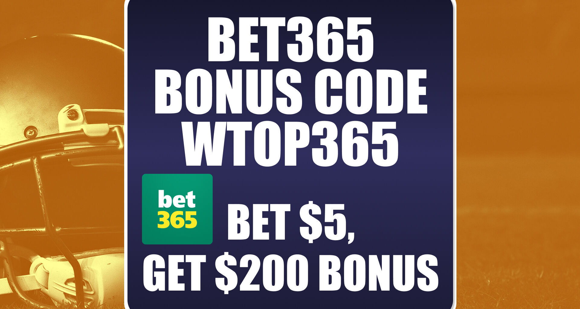 Bet365 Bonus Code WTOP365: Get $200 Bonus for Ole Miss-Miami, NFL Playoffs