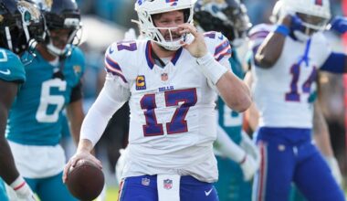 NFL Playoffs: Josh Allen carries Bills to 27-24 win at Jags for Buffalo's first road playoff victory in 33 years