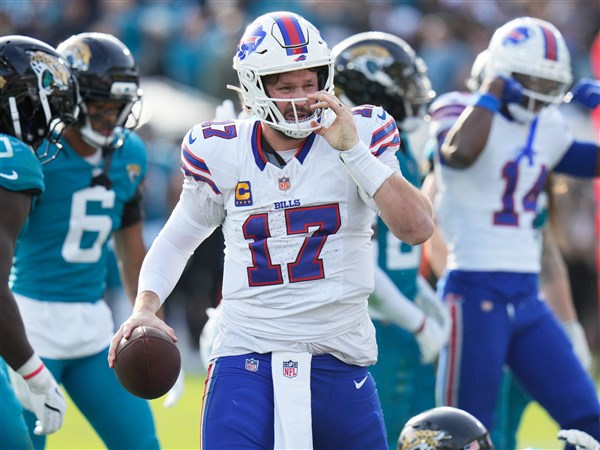 NFL Playoffs: Josh Allen carries Bills to 27-24 win at Jags for Buffalo's first road playoff victory in 33 years