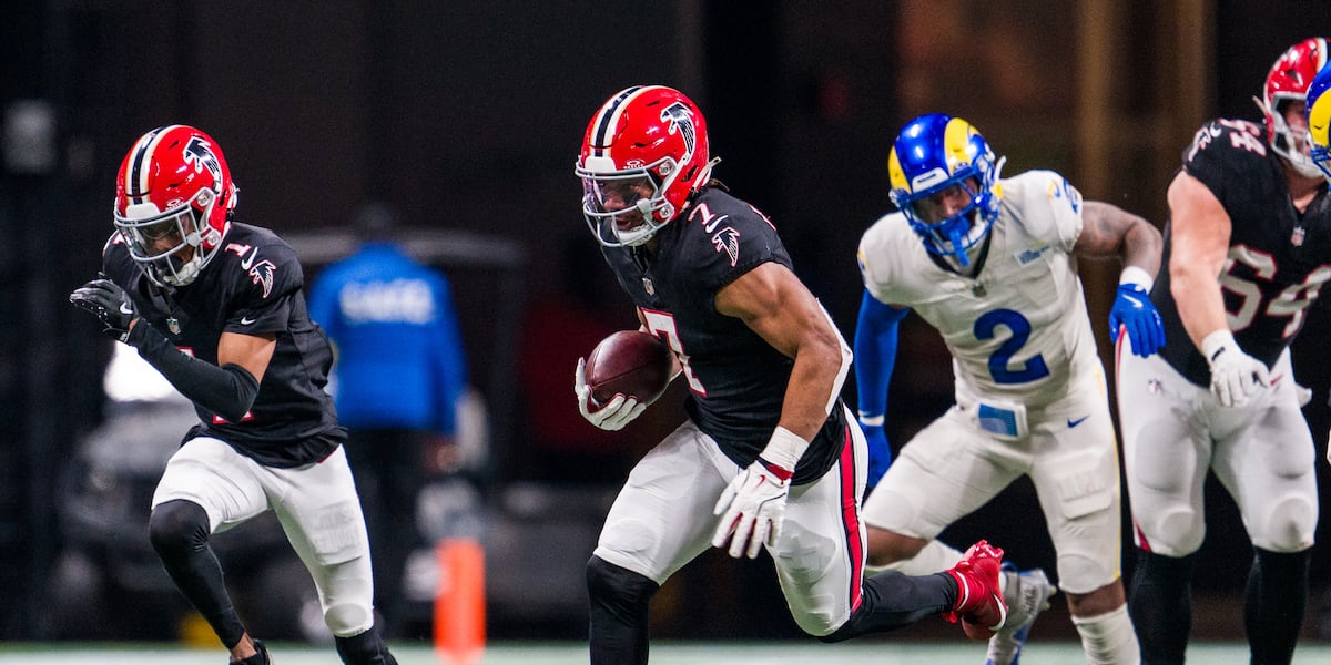 Falcons’ Robinson earns NFC offensive player of the week after career performance vs. Rams