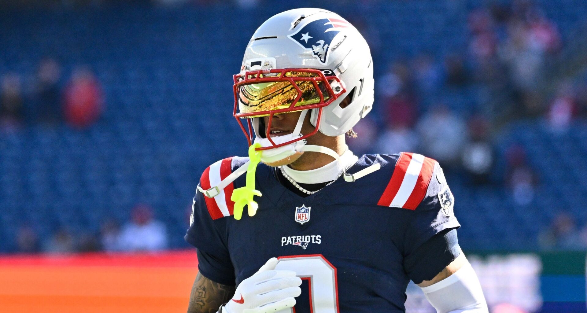 Patriots' Christian Gonzalez Praises 'Amazing' Seahawks Star Before Super Bowl