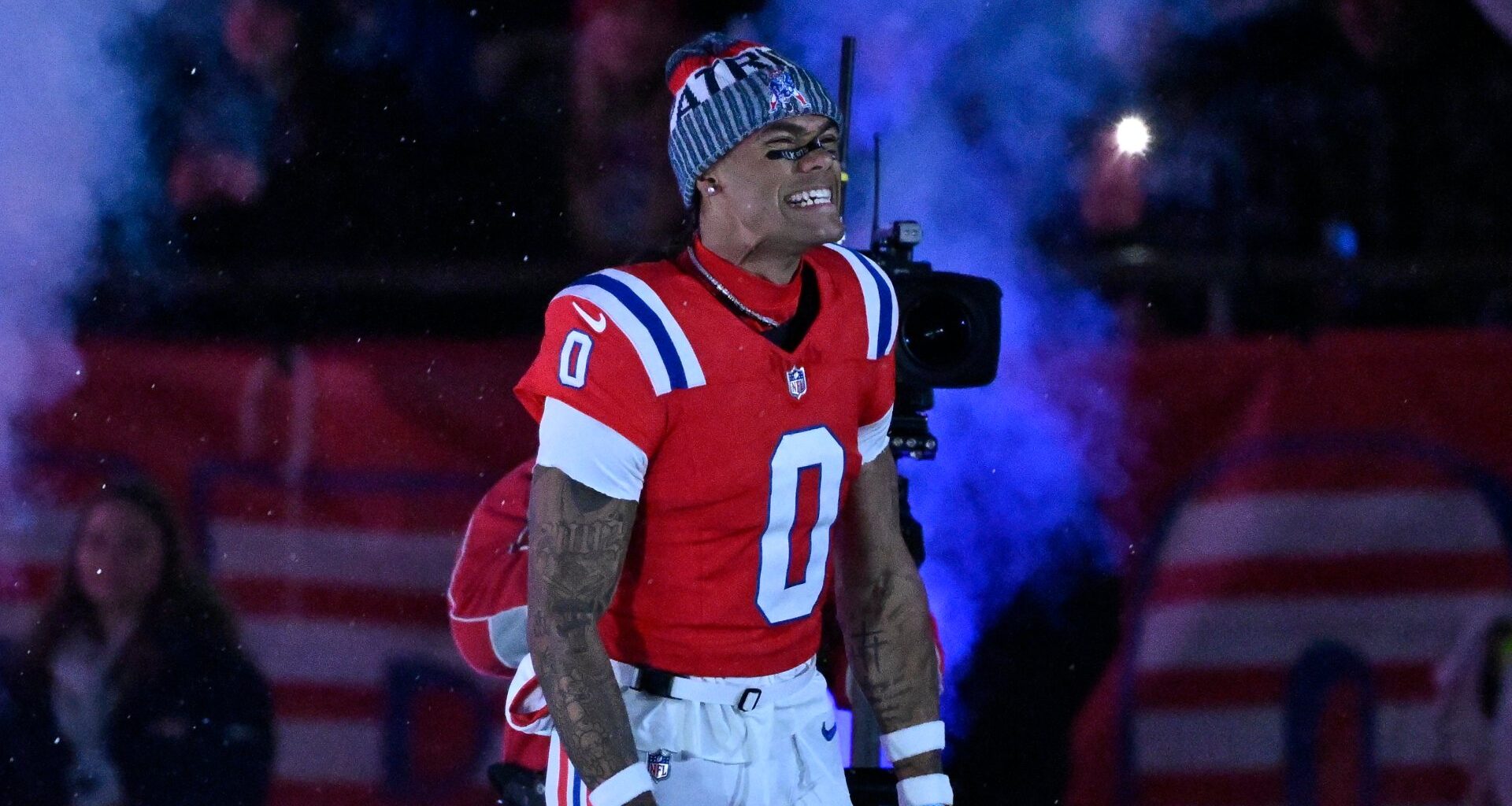 Christian Gonzalez Provides Brief Injury Update After Patriots Win