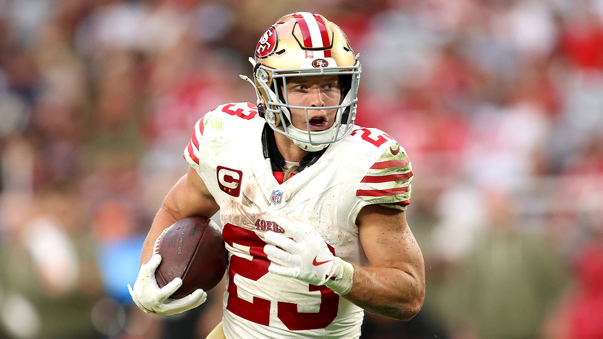 Christian McCaffrey can make NFL playoff history vs. Eagles – NBC Sports Bay Area & California