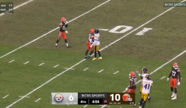 Steelers Make Roster Move Ahead Of Ravens Game