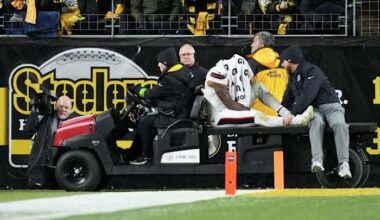 Texans Pro Bowl wide receiver Nico Collins suffers concussion, status in question for Patriots game