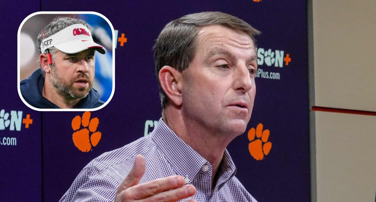 Dabo Swinney goes scorched earth on Pete Golding, Ole Miss over tampering claims