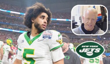 Jets 'lucked out' with Dante Moore draft decision